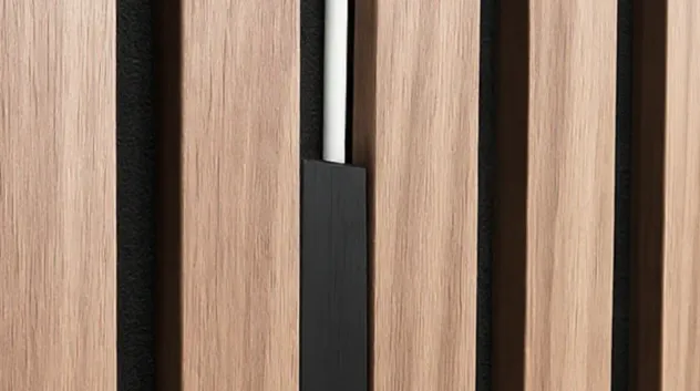 Kabelcovers in akoestisch paneel – strakke afwerking