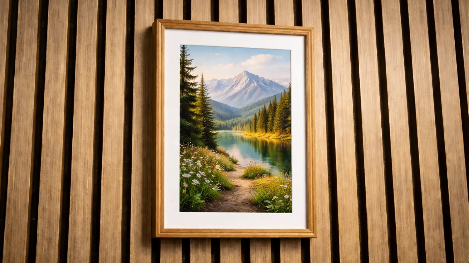 Kapstokhaak ophangen met akupanel clips