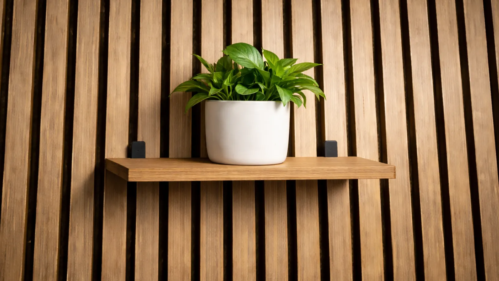 Sleutelrek ophangen met akupanel clips