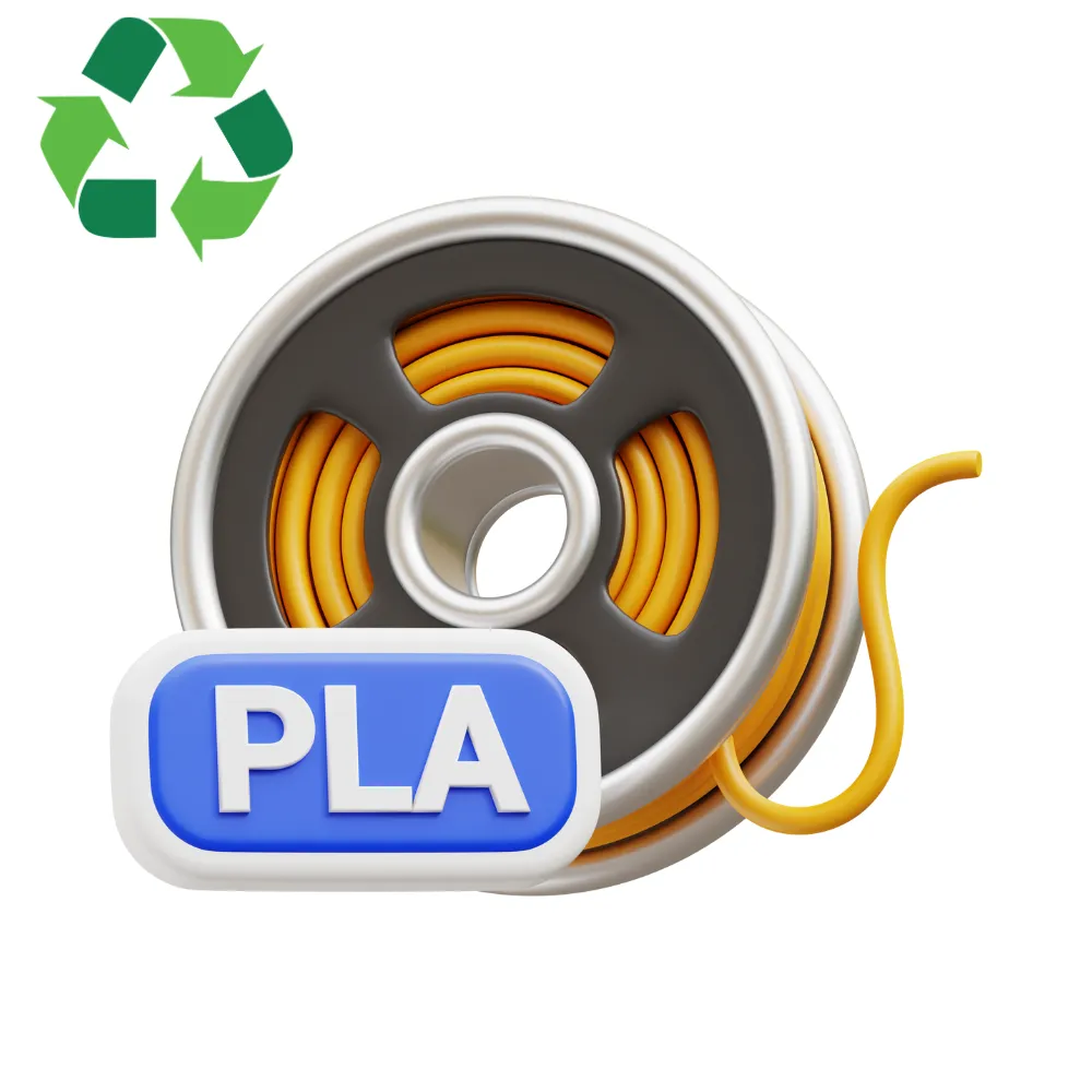 Gerecycled kunststof korrels voor 3D-printen