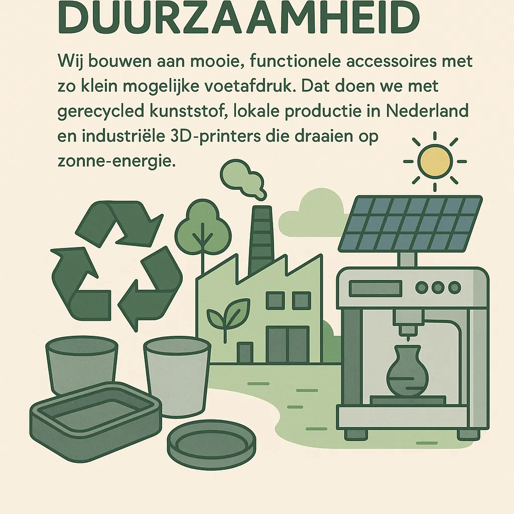 Industriële 3D-printers aangedreven door zonne-energie