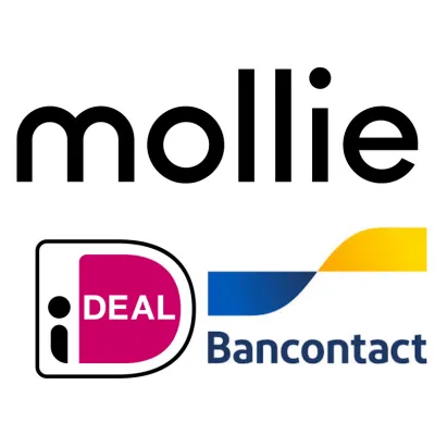 iDEAL, Bancontact en creditcard betaalopties via Mollie